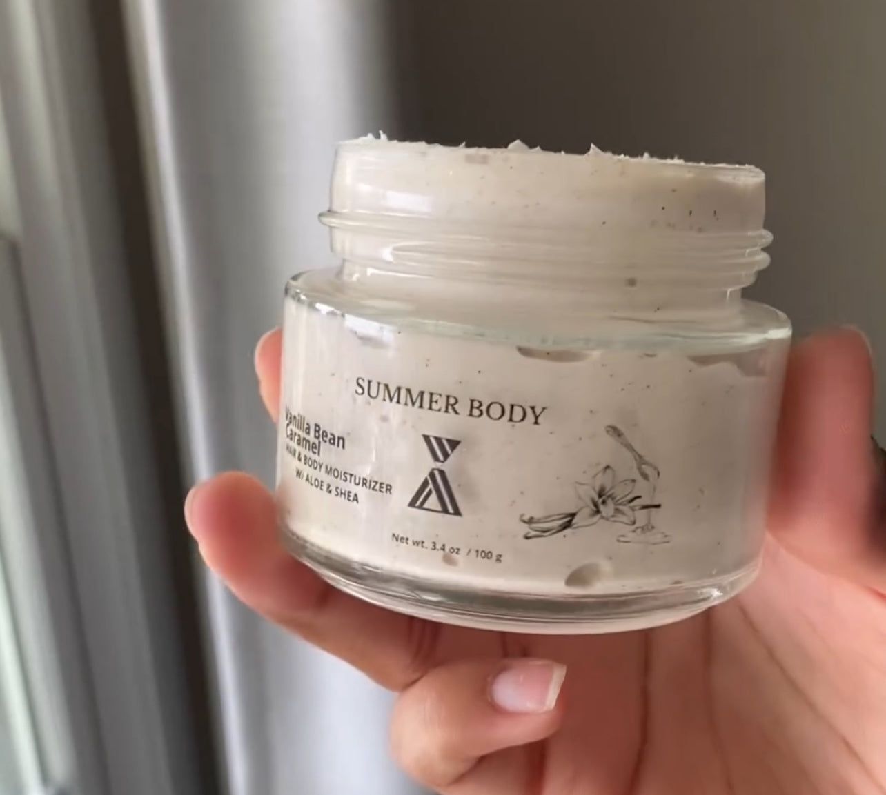 Vanilla Bean + Caramel Aloe And Shea Butter Moisturizer