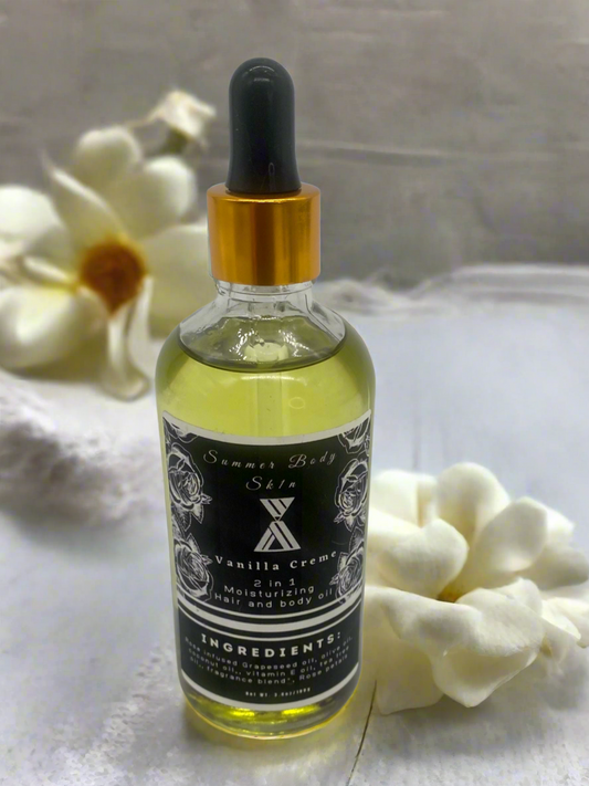 Vanilla Creme HAIR AND BODY OIL