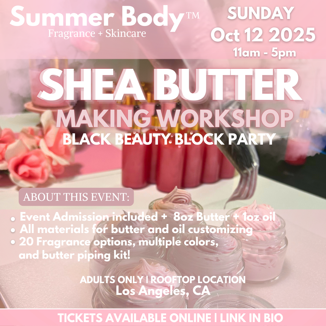 Body Butter customizing class