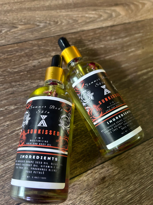 SUNKISSED HAIR AND BODY OIL