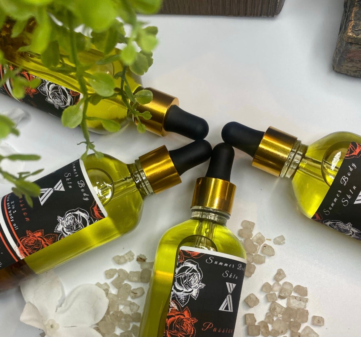 Passion + Fruit Hair And Body Oil